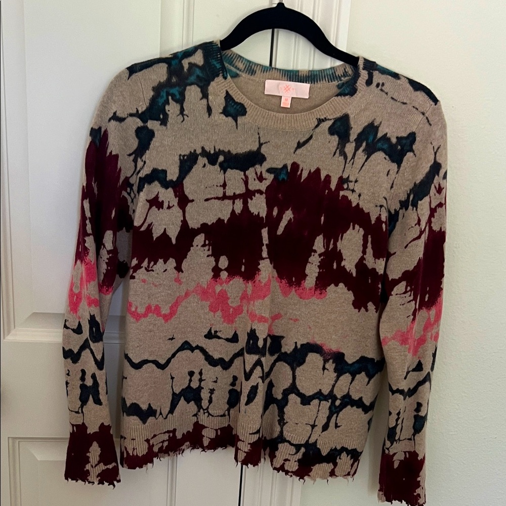 Lisa Todd Multicolor Tie-Dye Sweater